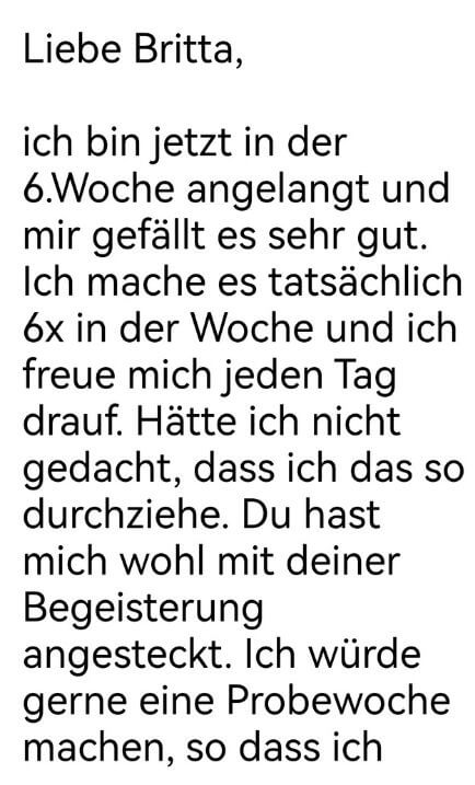 Testimonial Anfängerinnenkurs 6